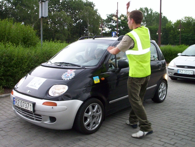 Marcin przed pr�b� SZ